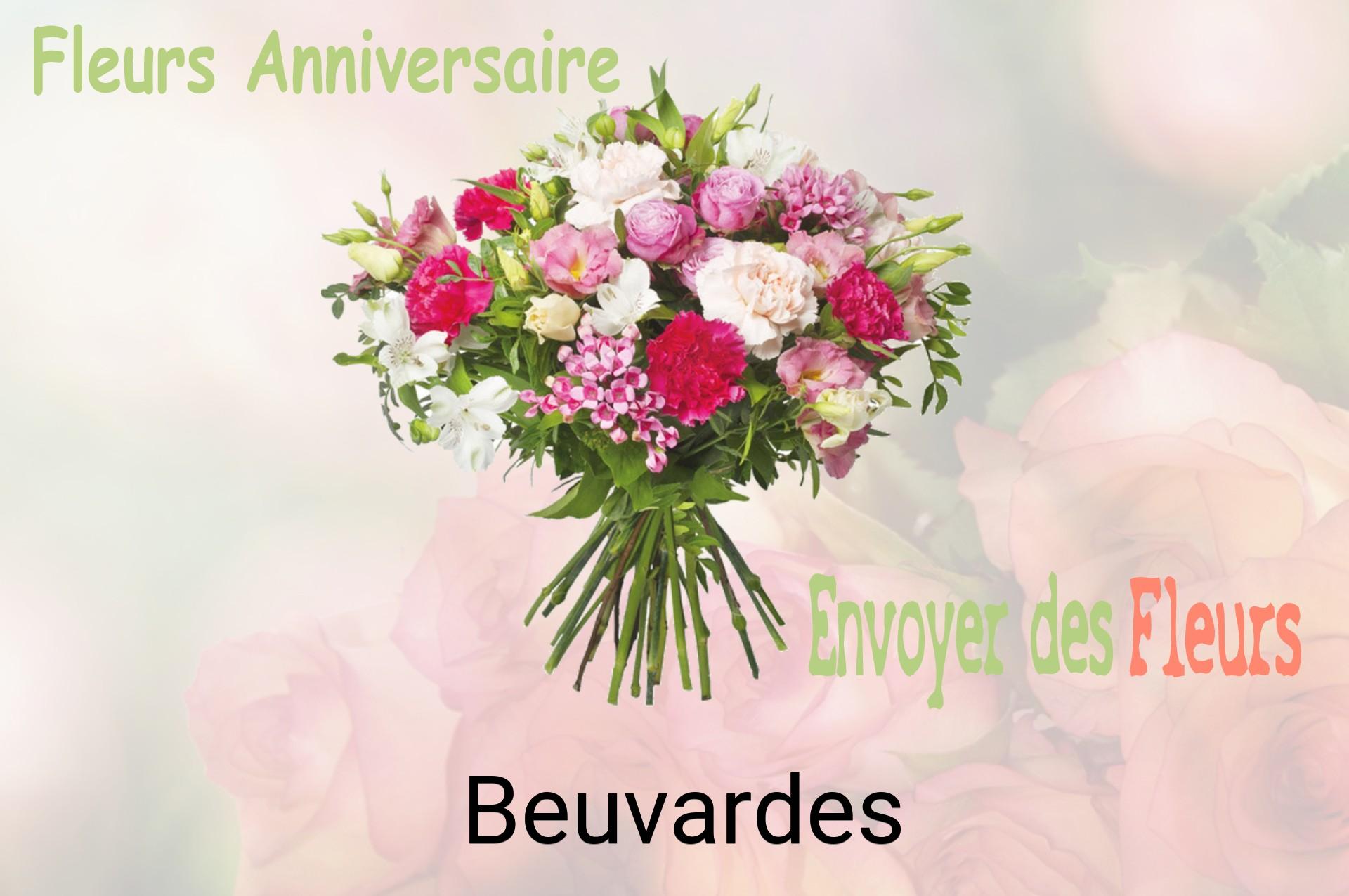 Bouquet de fleurs d’anniversaire livré à Beuvardes